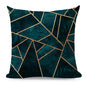 Throw Pillow Cover with 450g Insert, geometric, 18X18, Decorative Cushion – Fancy & Stacy