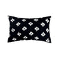 12''x20'' tufted floral lumbar support 100% cotton throw pillow | 7 colors textured daisy stitch design | boho chic lumbar & accent pillow | insert included