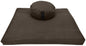 Hemp Meditation Cushion Set Zafu and Zabuton - Hemp fabric, Organic Buckwheat Hulls