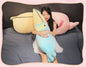 Cartoon Flamingo Parrot Plush Toy and Pillow Doll