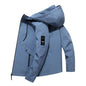 Men's Casual Lightweight Hooded Jacket for Spring/Fall
