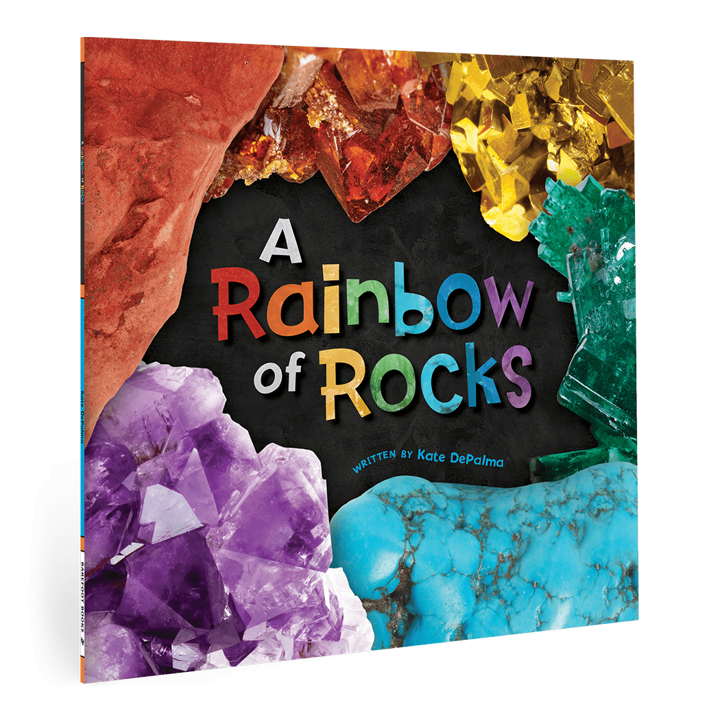 A Rainbow of Rocks - Paperback Book