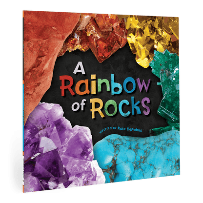 A Rainbow of Rocks - Paperback Book