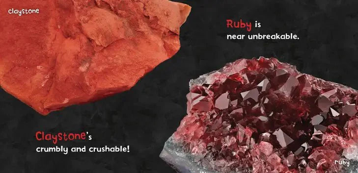 A Rainbow of Rocks - Paperback Book