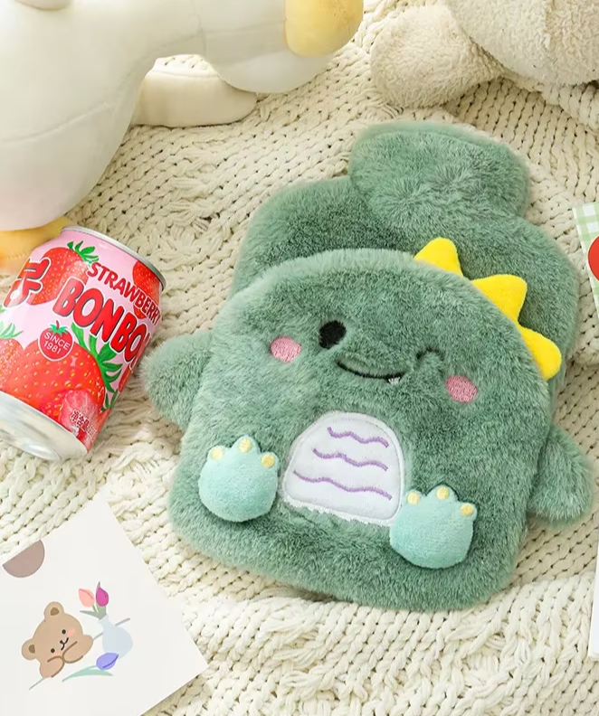 KUSHIE’s SnuggleBud Mini Warmers – 400ml Plush Hot Water Bottles for Cramps, Comfort & Self-Care