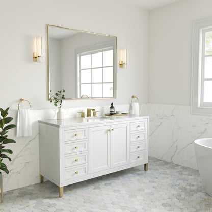 Chicago 60" Single Vanity Cabinet