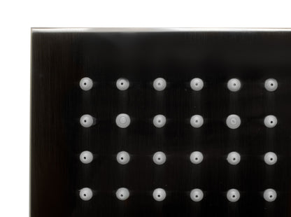 ALFI brand LED8S 8" Square Multi Color LED Rain Shower Head