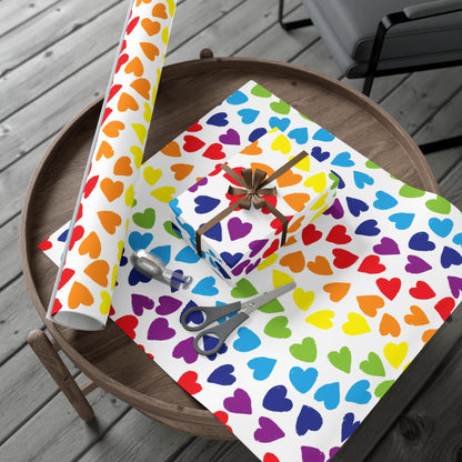 Pride Rainbow Wrapping Paper | Pride