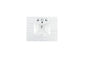 30" Single Top, 3 CM Arctic Fall Solid Surface w/ Sink