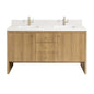 Hudson 60" Double Vanity Cabinet