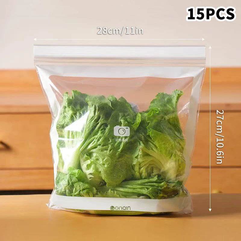 Eco Fresh-Keep Bags – Reusable & Airtight for Longer Freshness!