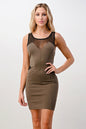 Mesh Insert Bodycon Dress – Sleek and Stylish | Apparel | Kitchen + Metal