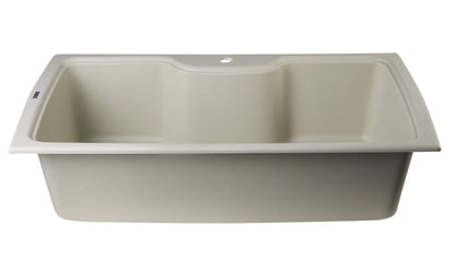 ALFI brand AB3520DI 35" Drop-In Single Bowl Granite Composite Kitchen Sink