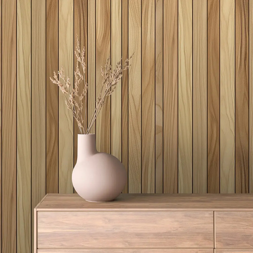 Refined Grove Vertical Wood Slats