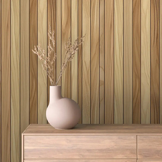 Refined Grove Vertical Wood Slats