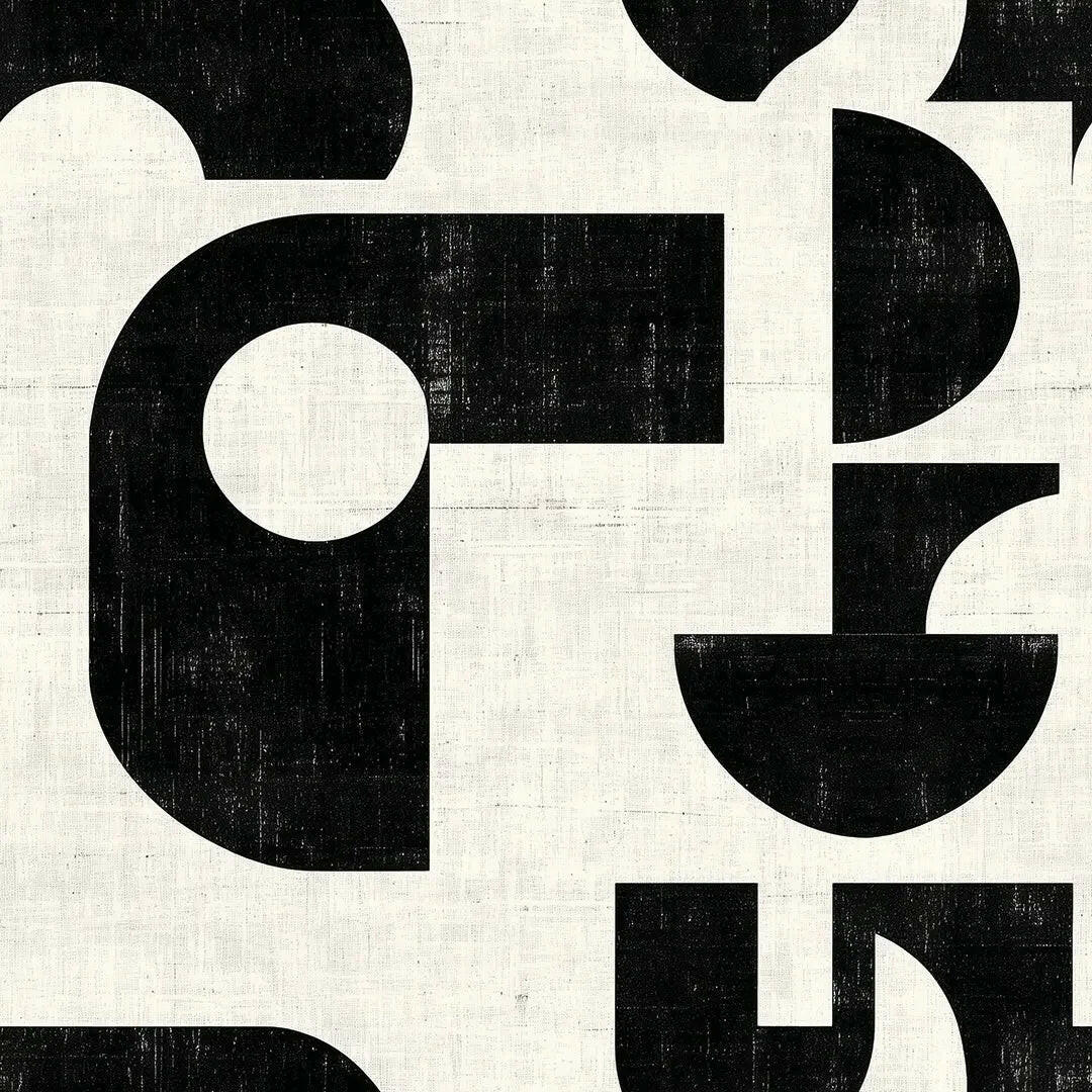 Urban Glyphs Abstract Wallpaper