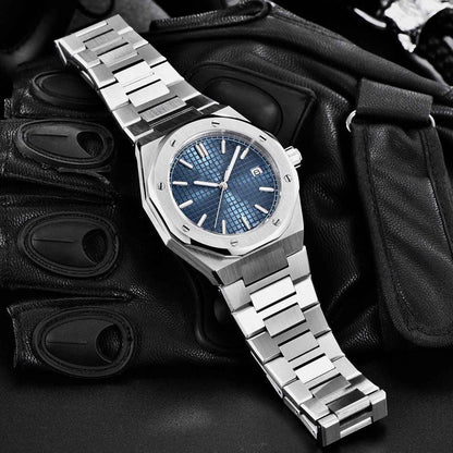 Men's Casual Mechanical Watch - Fashion Business Steel Timepiece for Men