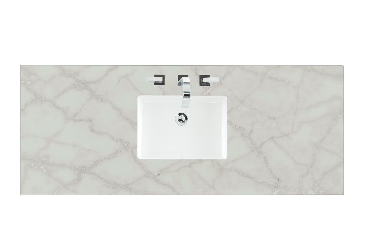 60" Single Top, 3 CM Silestone w/ Sink