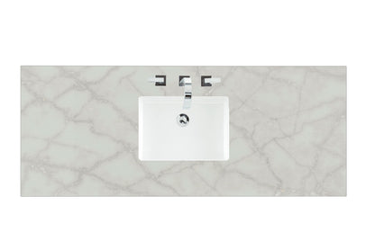 60" Single Top, 3 CM Silestone w/ Sink