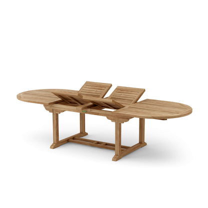Bahama 117" Oval Double Extension Table Extra Thick