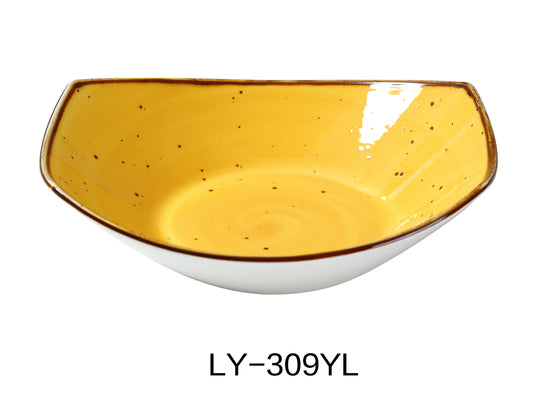 Yanco LY-309YL Lyon 9" Pasta/Salad Plate 20 OZ
