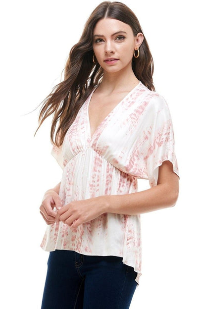 Flowy V-Neck Top with Relaxed Fit | Apparel | Kitchen + Metal