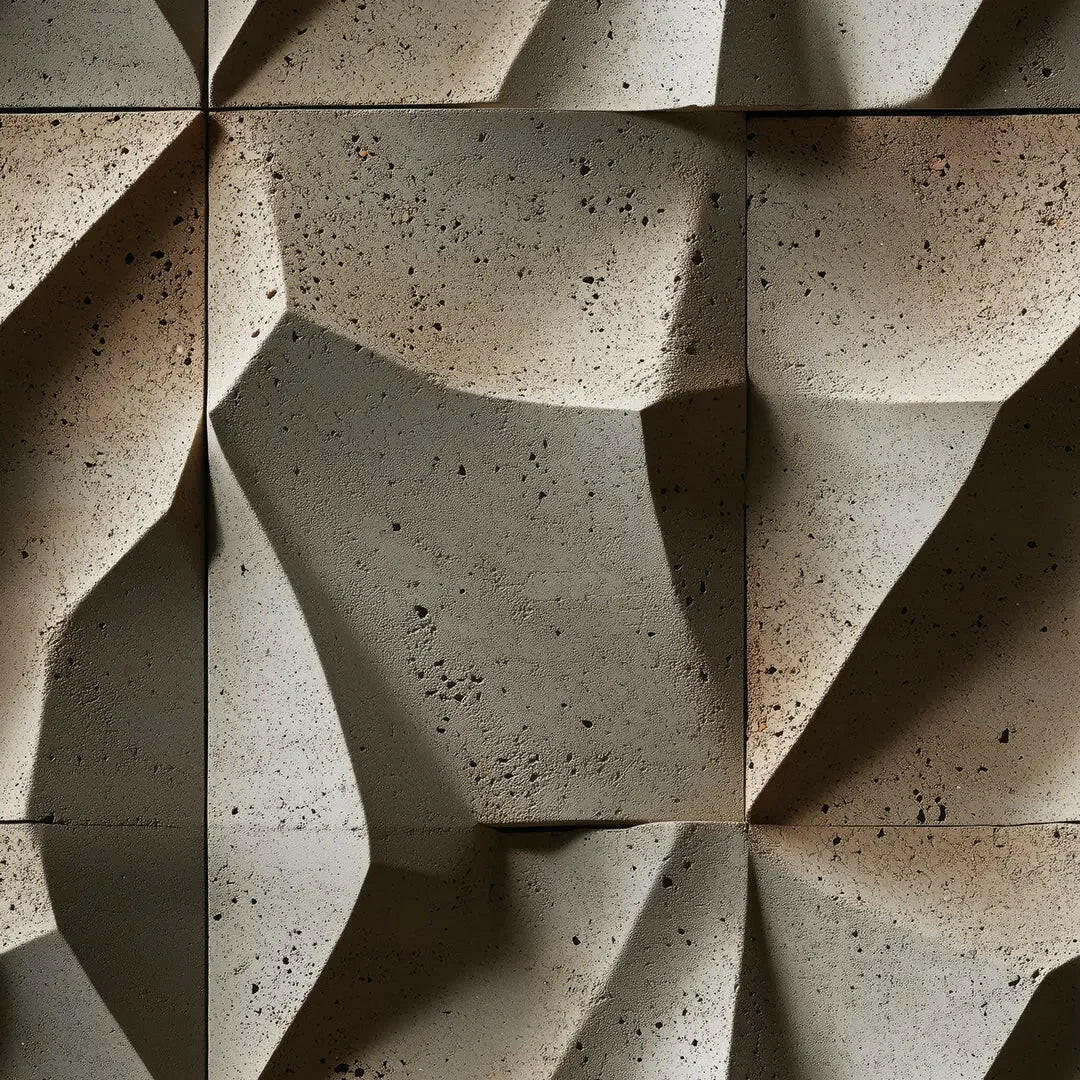 Brutalist Geometric Facets