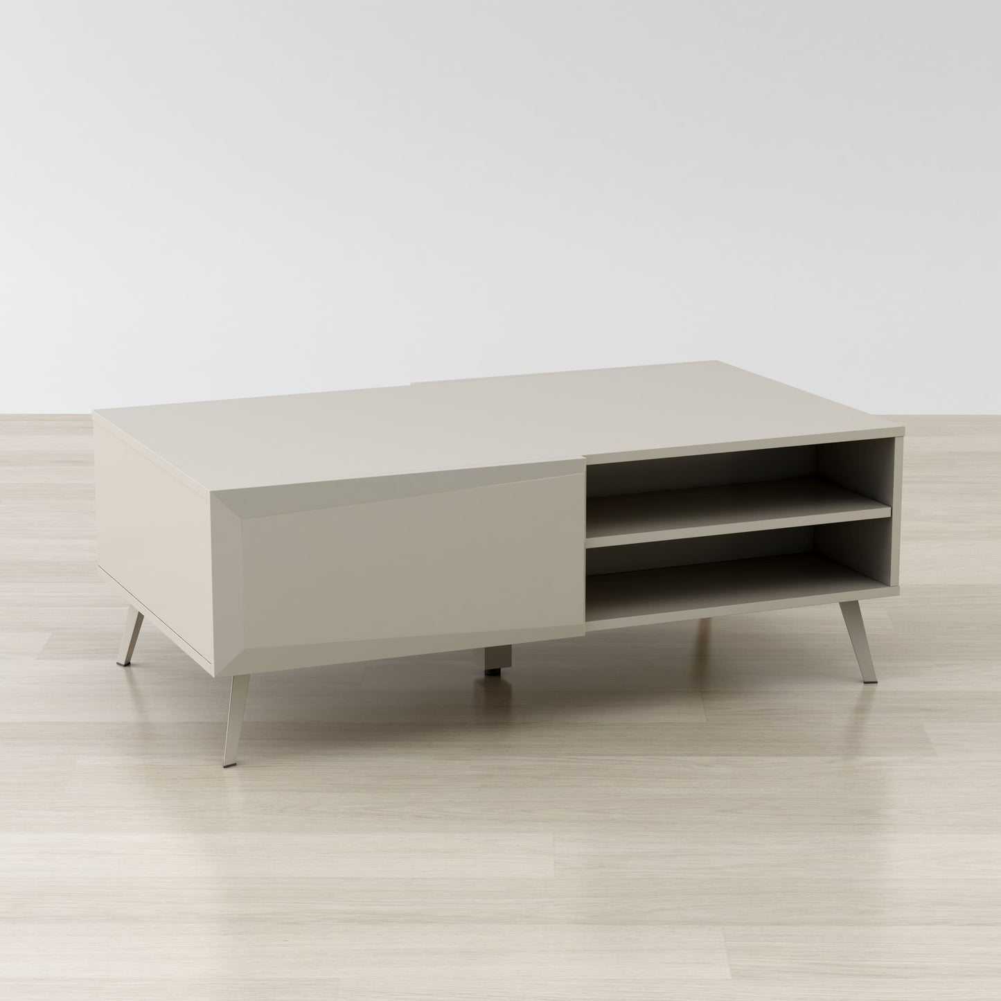 Altus 43" Coffee Table Gloss Grey