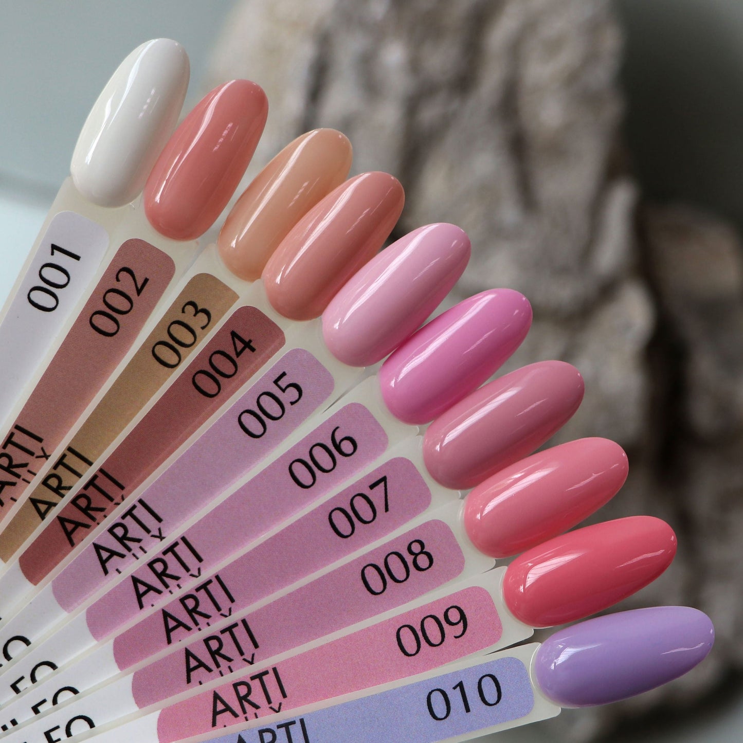 KOMILFO ARTILUX 004 NAIL POLISH (BODY, ENAMEL), 8 ML 222004