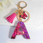 Personalized Butterfly Tassel Keychain 💖