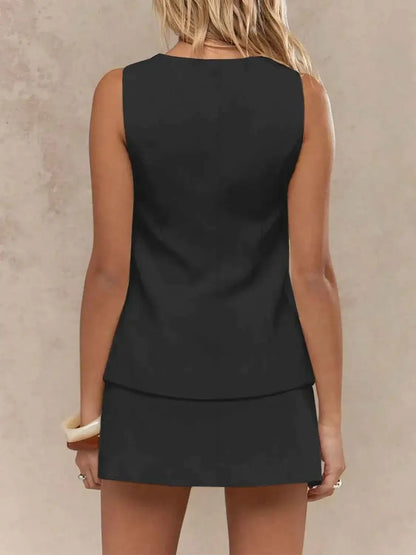 Tank and Skirt Set for Modern Women