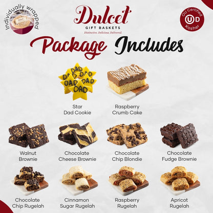 #1 Dad Star Cookies Gourmet Basket