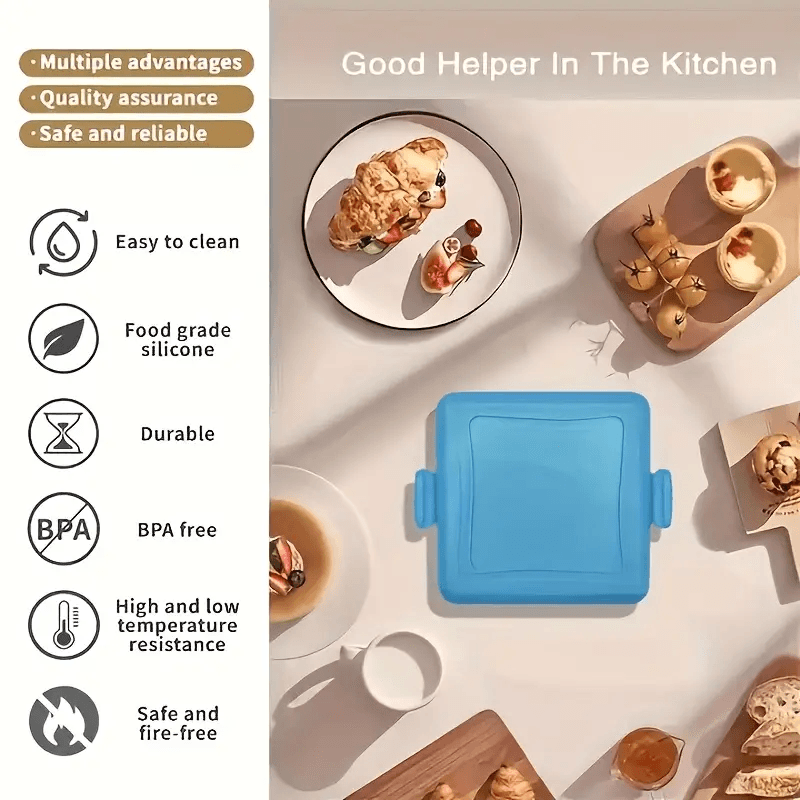 Quick & Crispy Toastie Maker – No Grill, No Mess, Just Microwave!