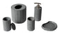 ALFI brand  ABCO1022 5 Piece Solid Concrete Gray Matte Bathroom Accessory Set
