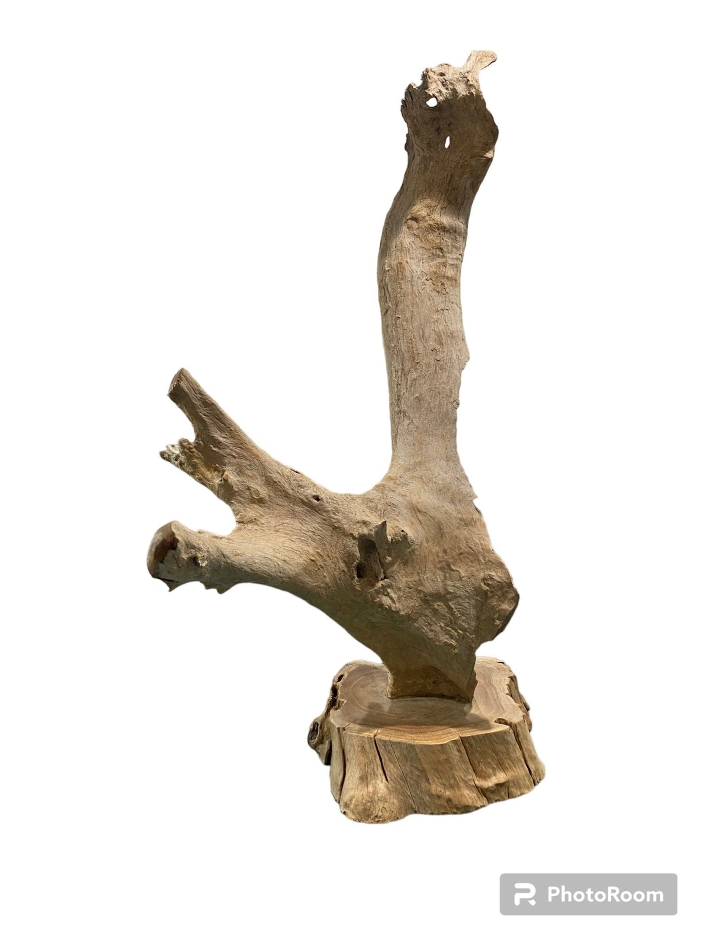 Abstract Wooden Sculpture- 30"