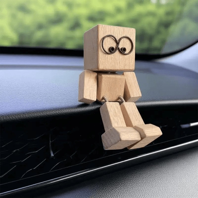 Swaying Wooden Figure  – Handmade Decorative Balance Toys