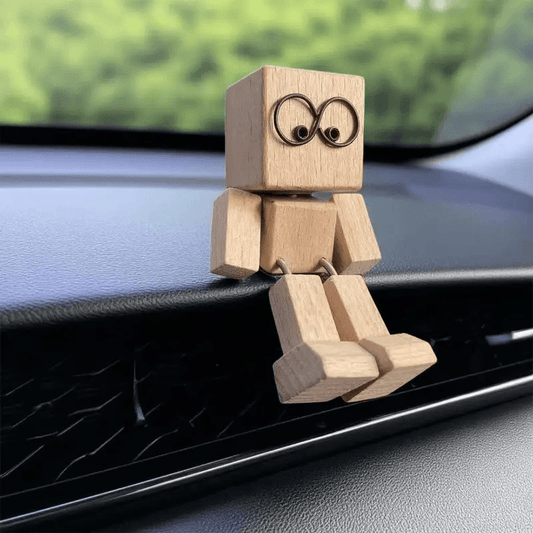 Swaying Wooden Figure  – Handmade Decorative Balance Toys