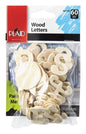 Plaid 96113E 1 in. Wood Letters for Scrapbooking- pack of 3