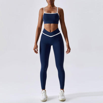 Quick Dry Fitness Leggings and Top for Women