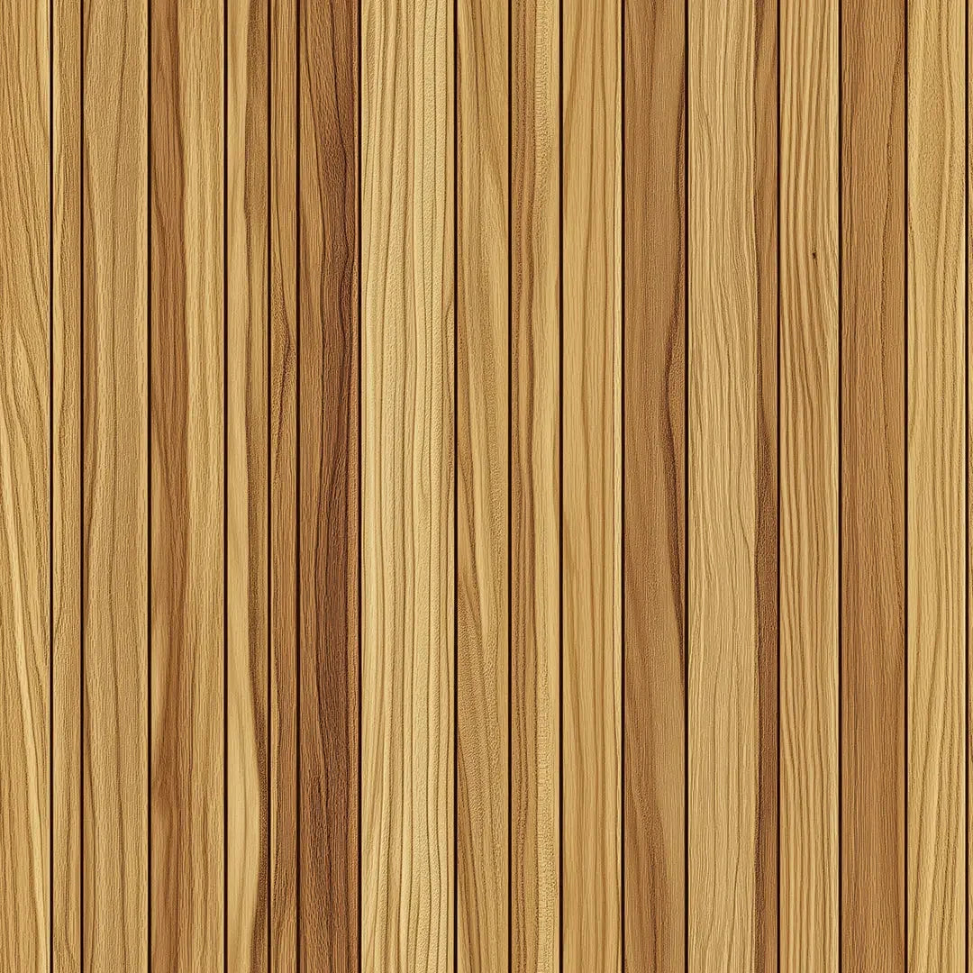 Sun-kissed Timber Slat Wallpaper