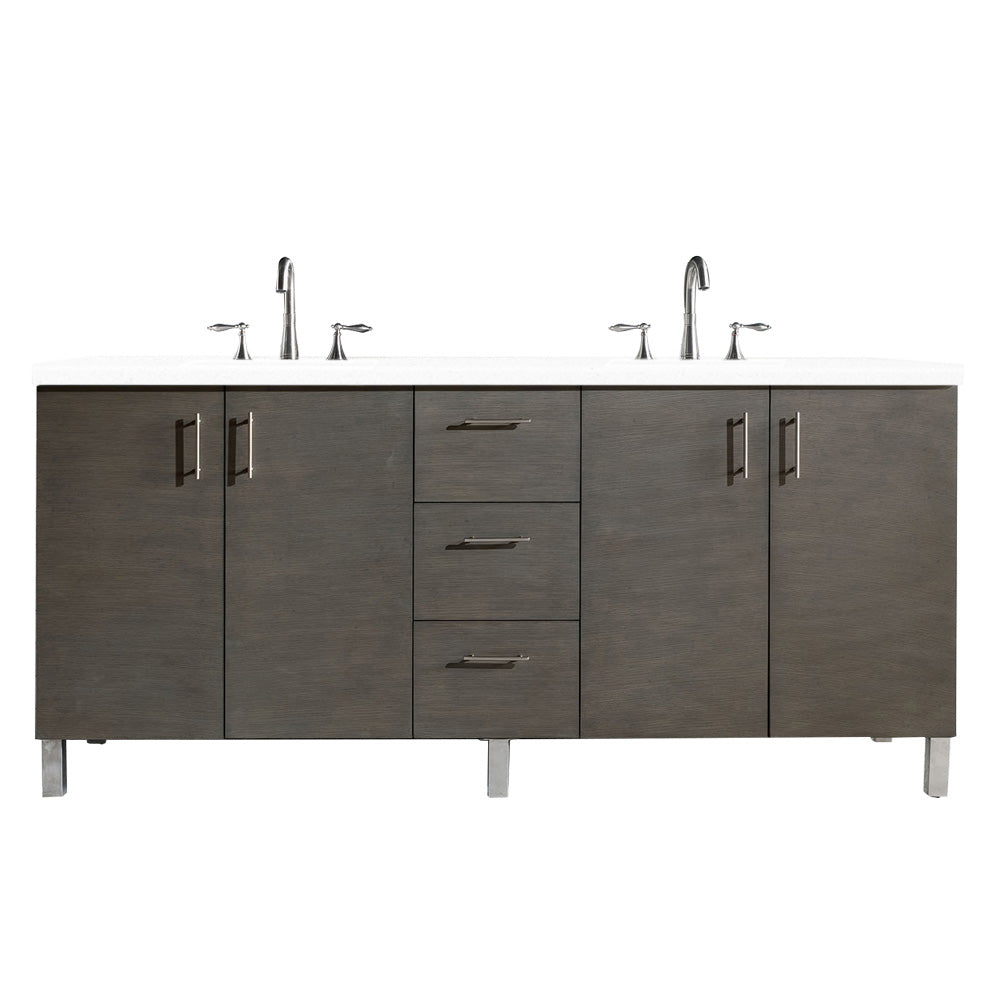 Metropolitan 72" Double Vanity Cabinet