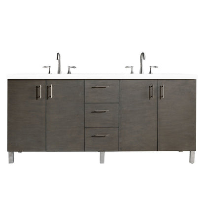 Metropolitan 72" Double Vanity Cabinet