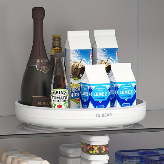 lay z susan organizer refrigerator