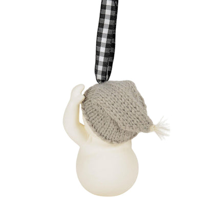 Pretty as a Peach Snowpinions Ornament