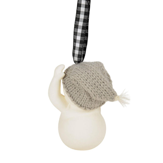 Pretty as a Peach Snowpinions Ornament