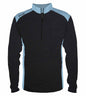 Aerial Pullover - Black/ Columbia Blue