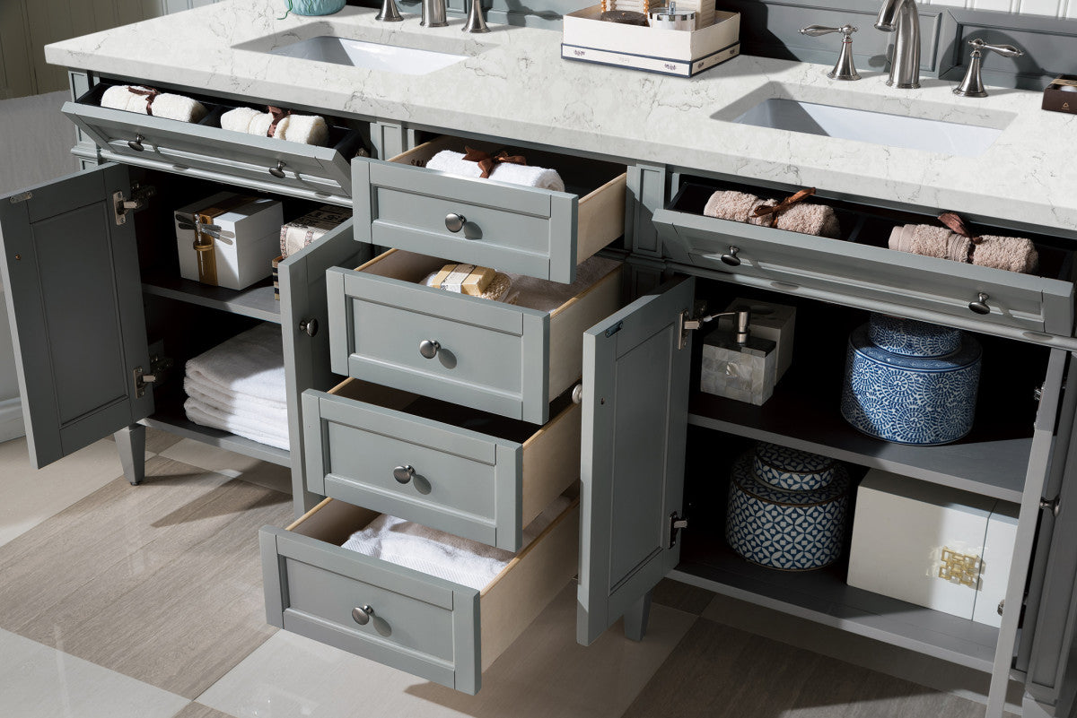 Brittany 72" Double Vanity Cabinet