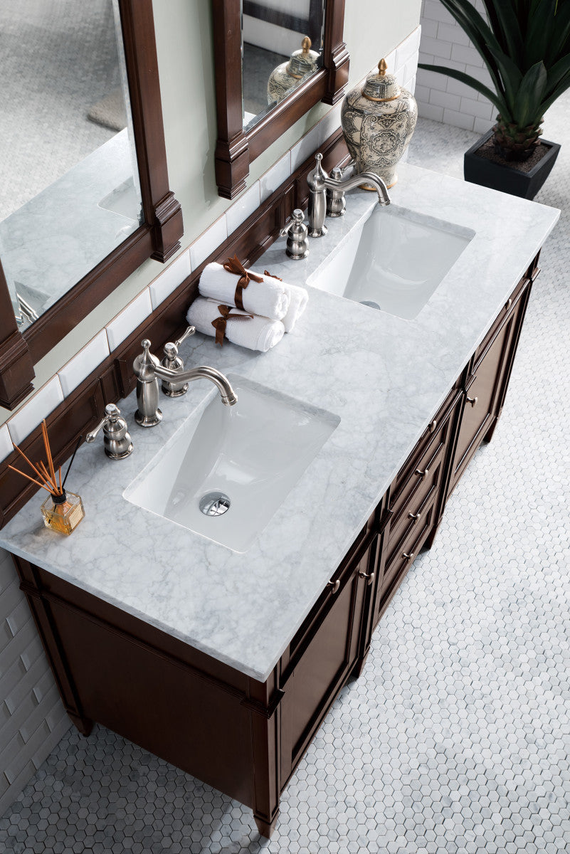 Brittany 60" Double Vanity Cabinet