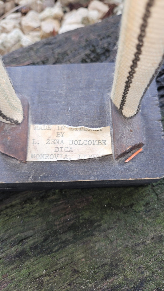 African Tribal Doll Sculpture – 18.5" x 9"