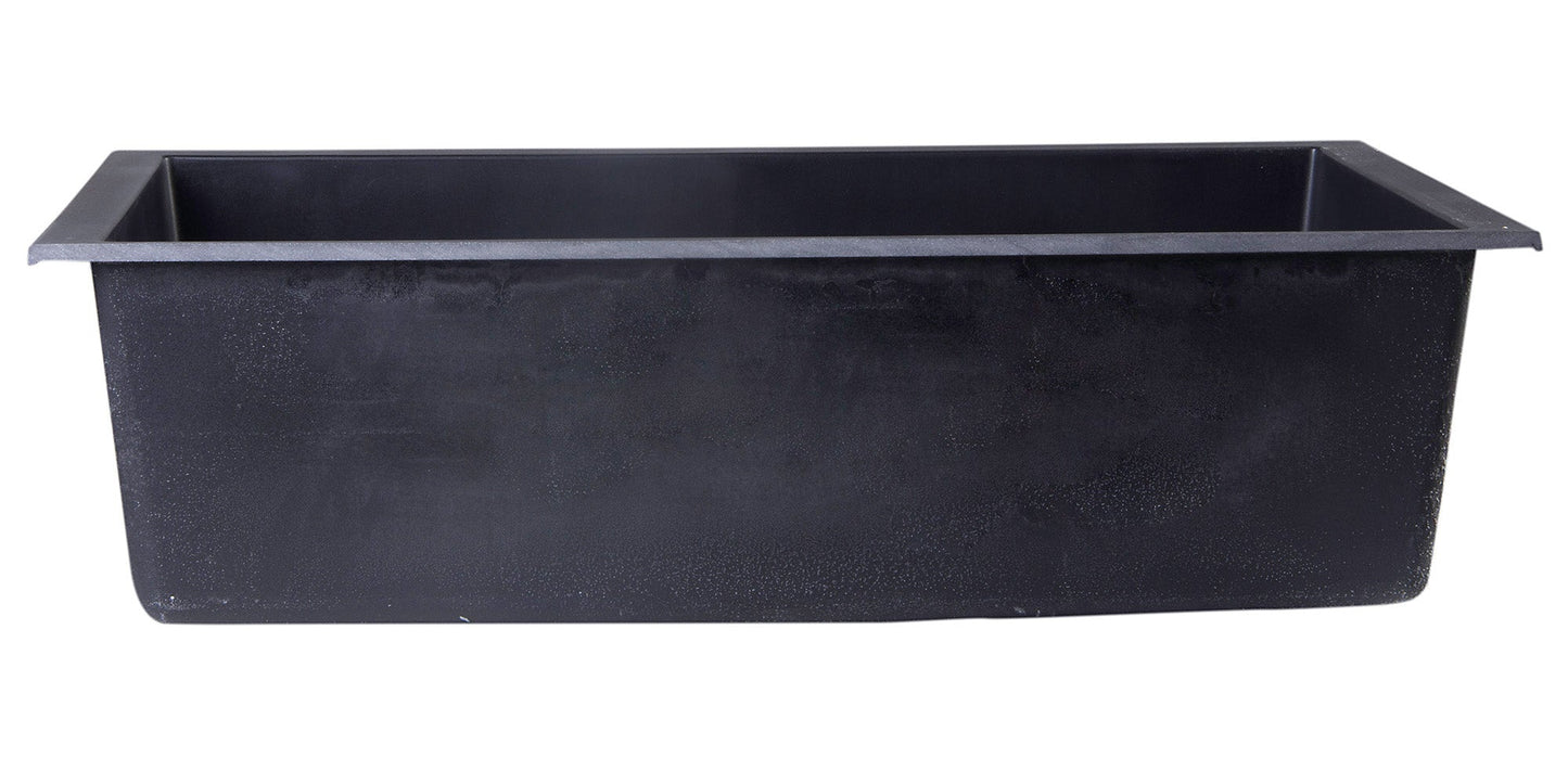 ALFI brand AB3020UM 30" Undermount Single Bowl Granite Composite Kitchen Sink